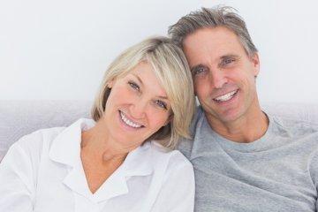 dental implants dedham | smiling couple